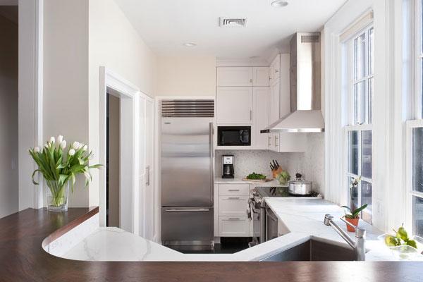 le blanc dans la cuisine