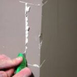 réparer les fissures d'un mur