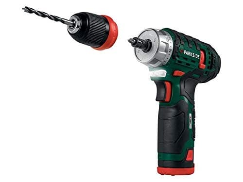 Perceuse visseuse 12v Parkside Lidl