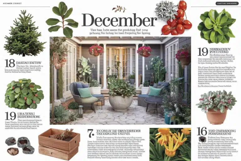 Ces 7 astuces incontournables pour entretenir votre jardin en décembre et préparer le printemps