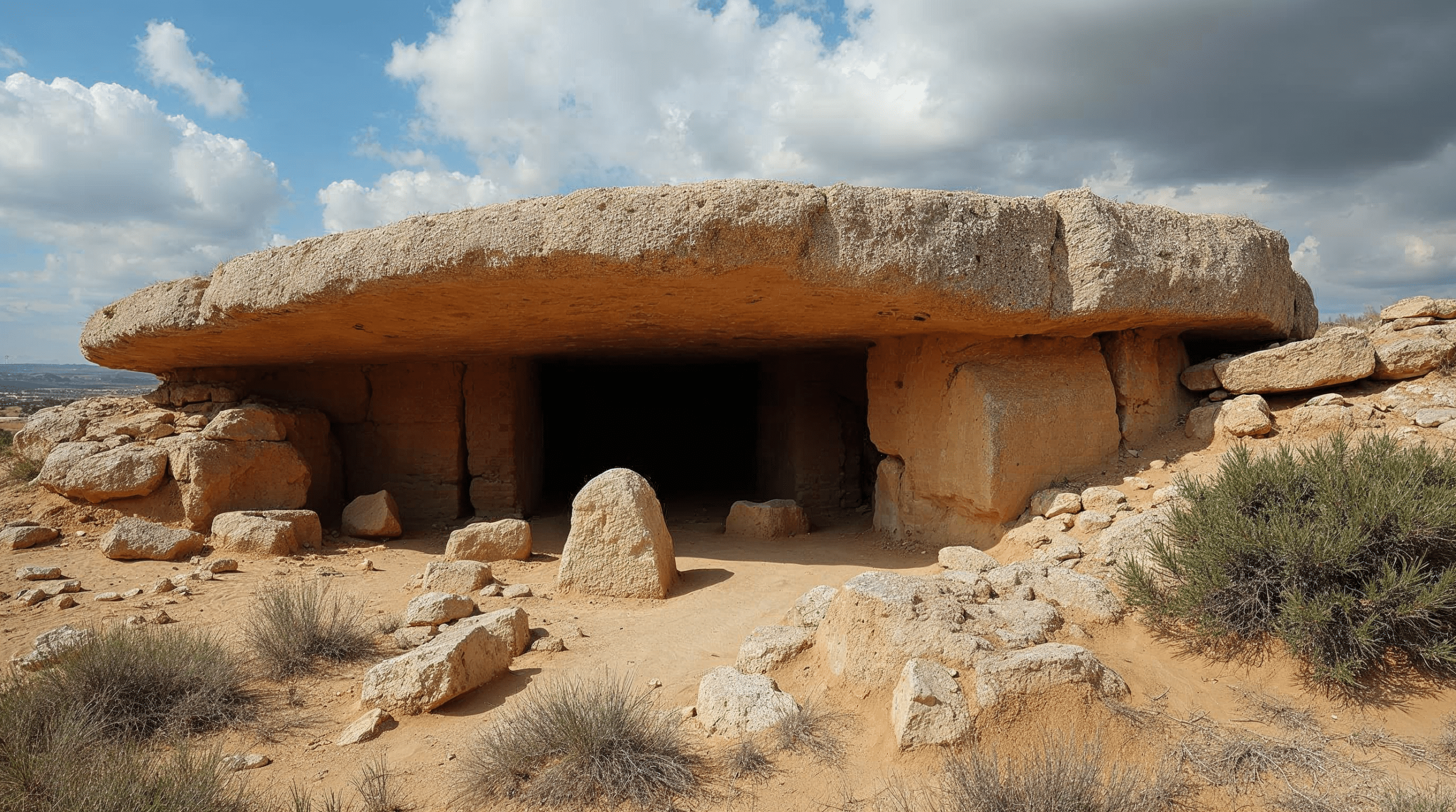 Le dolmen de Menga, un tombeau mégalithique hors norme à Antequera